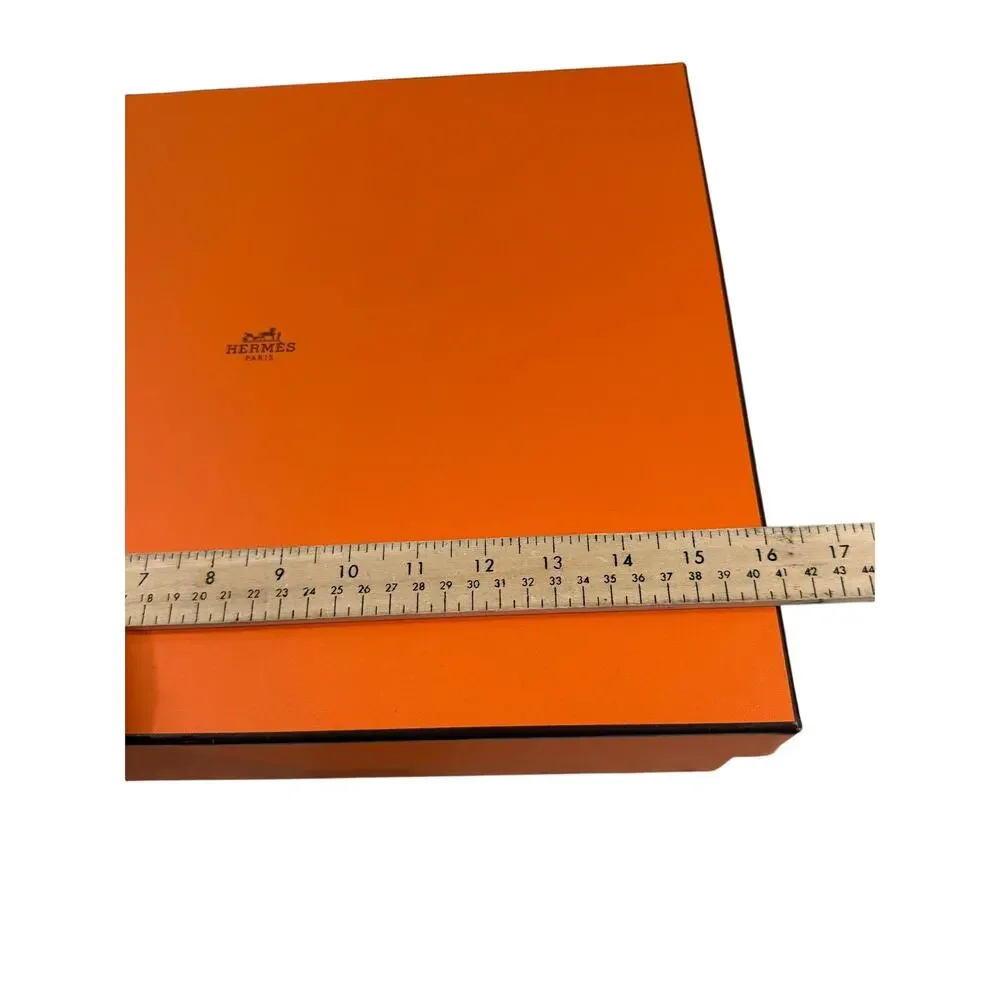 Hermès Paris Orange Gift Boxes Lot of 5 Assorted Sizes Largest 16x13x6 Empty